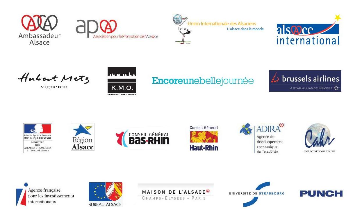 logos des partenaires