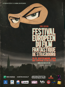 Affiche du 3ème Festival européen du film fantastique de Strasbourg Affiche du 3ème Festival européen du film fantastique de Strasbourg